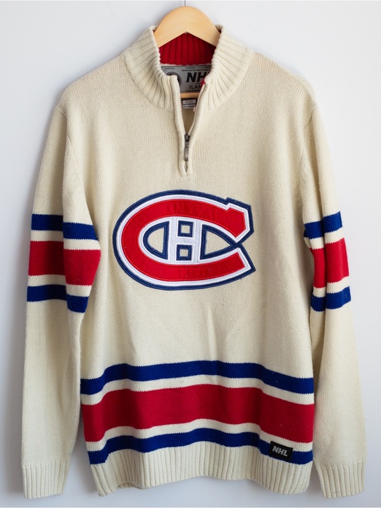 NHL Other - Ilanco Montreal Canadiens Quarter Zip Sweater L
